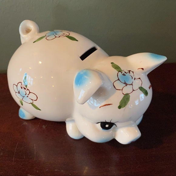 Vintage Ceramic Piggy Bank. Made in Japan. - Picture 4 of 4